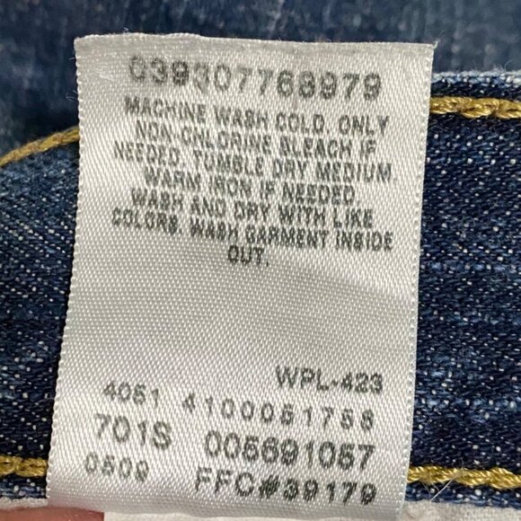 Levi's 569 Loose Straight Mens Jeans 42x32 Boho Hippie Streetwear Modern Casual - Picture 8 of 8